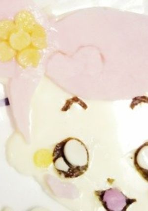 平面 あいちゃん プリキュア キャラ弁-レシピのメイン写真