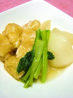 ❤カブと油揚げのさっと煮❤-レシピのメイン写真