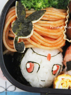 ポケモンキャラ弁*メロエッタ-レシピのメイン写真