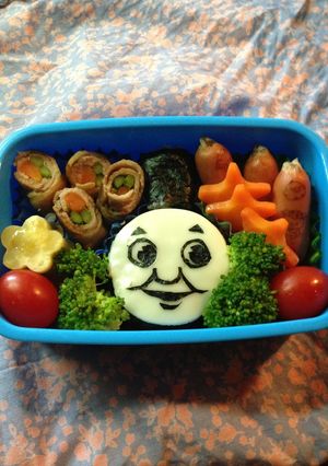 ☆キャラ弁☆ トーマス！-レシピのメイン写真