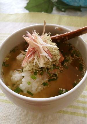 旦那様が喜ぶ〜心のふる里明太子茶漬け〜-レシピのメイン写真