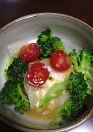簡単豆腐サラダ-レシピのメイン写真