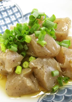 ヘルシーつまみ♪こんにゃくの柚子胡椒煮-レシピのメイン写真