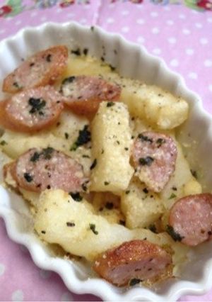 簡単！ポテトとソーセージのグリル-レシピのメイン写真