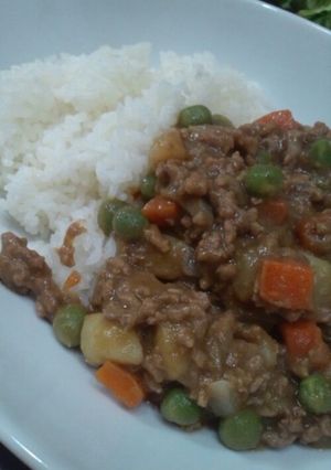 ドライカレー-レシピのメイン写真