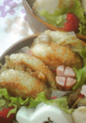きんぴらライスバーガー☆お弁当に-レシピのメイン写真