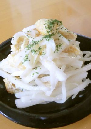 ＊大根と油揚げの梅マヨサラダ＊-レシピのメイン写真