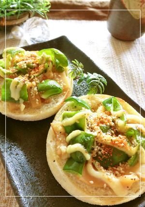 味つけメンマとピーマンのトースト-レシピのメイン写真
