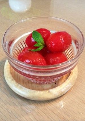 簡単フルーティ♡苺ジャムのトマトマリネ-レシピのメイン写真