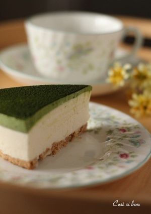 抹茶とレモンのレアチーズムース-レシピのメイン写真