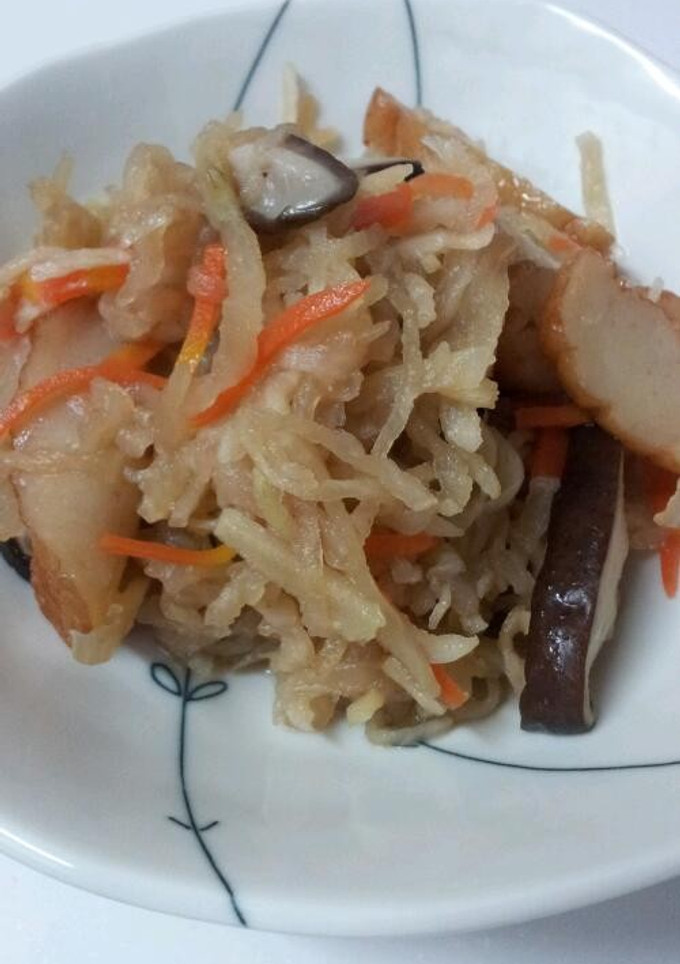 切り干し大根の煮物-レシピのメイン写真