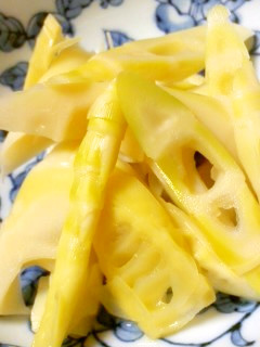 白だしで姫竹のあっさり煮-レシピのメイン写真