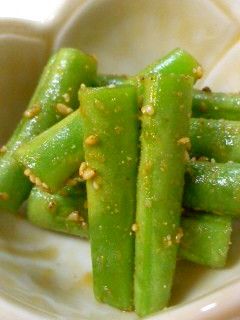 いんげんの胡麻和え-レシピのメイン写真