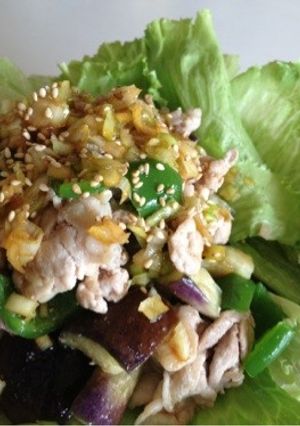 豚肉と夏野菜のおかずサラダ-レシピのメイン写真