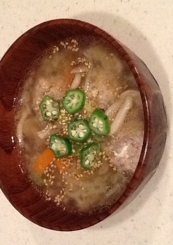 生姜が効いて旨！肉団子の塩麹和風スープ-レシピのメイン写真