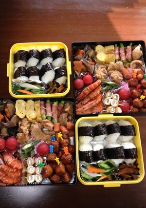 2013春 小学校運動会弁当-レシピのメイン写真