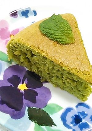 炊飯器で＊小松菜にんじんケーキ-レシピのメイン写真
