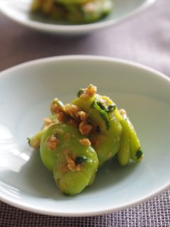 空豆の山椒味噌和え-レシピのメイン写真