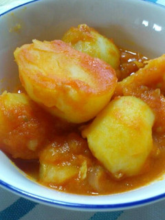 新じゃがトマト煮込んだよ-レシピのメイン写真