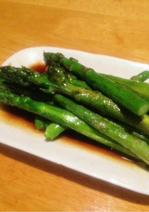 アスパラバター醤油かけ-レシピのメイン写真