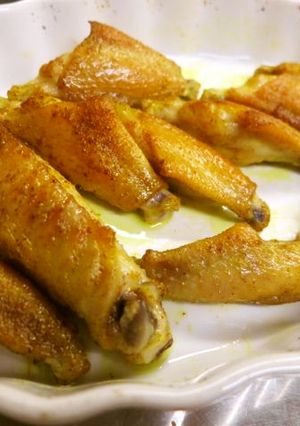 手羽中のロースト(カレー味)-レシピのメイン写真