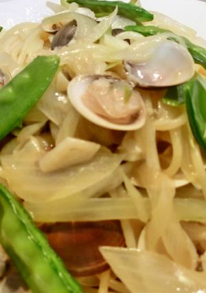 【バター醤油味ハマグリスパゲッティ】-レシピのメイン写真