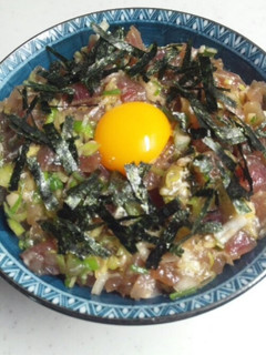 マグロのユッケ丼風-レシピのメイン写真