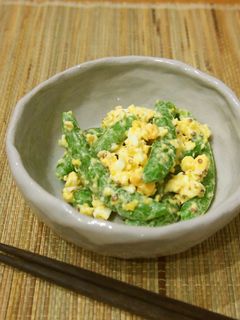 スナップえんどうの粒マスタード和え-レシピのメイン写真