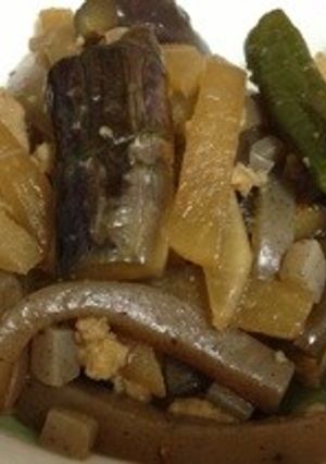野菜と蒟蒻のお浸し-レシピのメイン写真