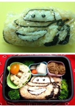 キャラ弁 マックィーン-レシピのメイン写真