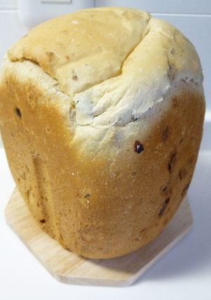 ＨＢ★早焼きレーズン胡桃パン-レシピのメイン写真