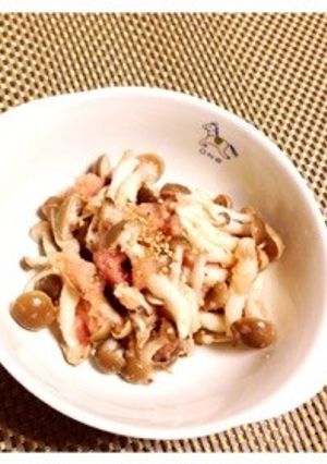 しめじの明太ナムル-レシピのメイン写真