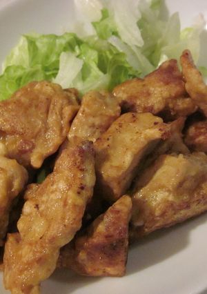 高野豆腐だけ！のなんちゃって唐揚げチキン-レシピのメイン写真