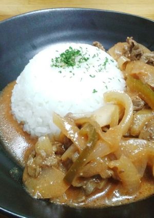 ビーフストロガノフ♪-レシピのメイン写真