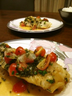 カレイのハーブ&バター焼き-レシピのメイン写真