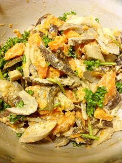 蒸し野菜の味噌マヨごまサラダ-レシピのメイン写真
