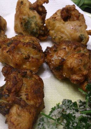 ♪鶏肉の唐揚げ♪衣にパセリ♪-レシピのメイン写真