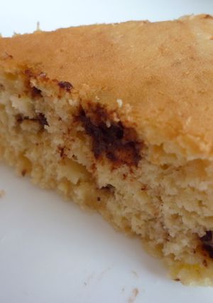 炊飯器♪チョコバナナケーキ（ノンオイル）-レシピのメイン写真
