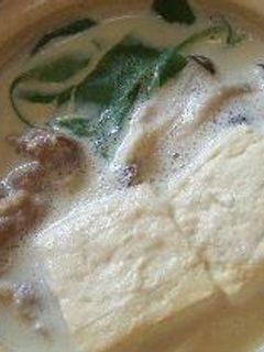 シンプルで美味しい豆乳鍋-レシピのメイン写真