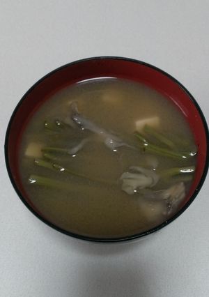 *わらびのお味噌汁*-レシピのメイン写真