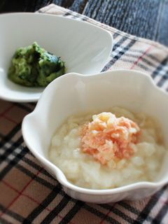 離乳食 鮭ポテトのパン粥 【中期】-レシピのメイン写真