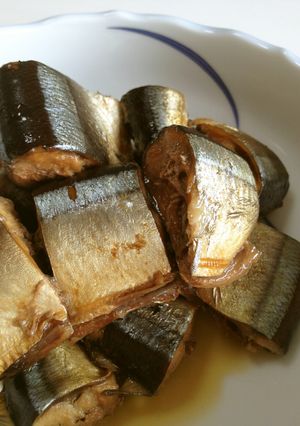 骨まで食べる☆圧力鍋でサンマの甘露煮-レシピのメイン写真