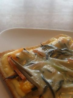 ひじき煮トースト-レシピのメイン写真