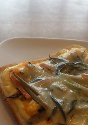 ひじき煮トースト-レシピのメイン写真
