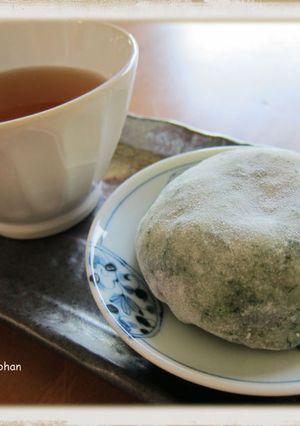 よもぎを使って作る草餅-レシピのメイン写真