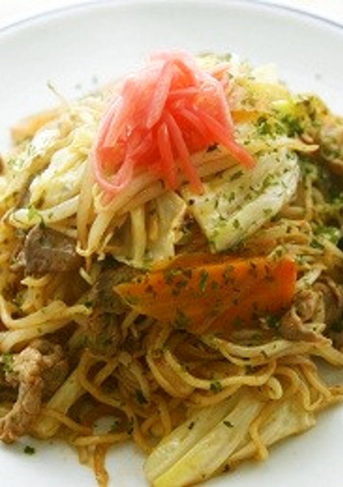 自宅で簡単＆お店の味　ソース焼きそば-レシピのメイン写真