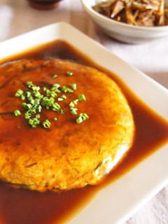きのこと豆腐入りあんかけ卵-レシピのメイン写真