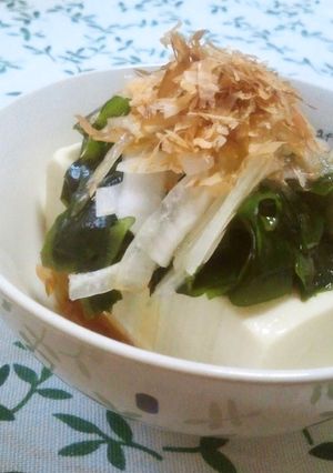 ごま油が薫る♪簡単美味しい冷奴 その2-レシピのメイン写真