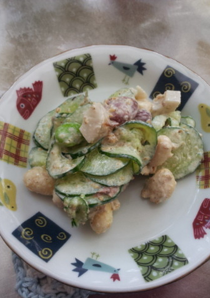 ちくわとお豆のサラダ-レシピのメイン写真