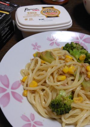 ブロッコリーとツナの簡単和風パスタ☆-レシピのメイン写真